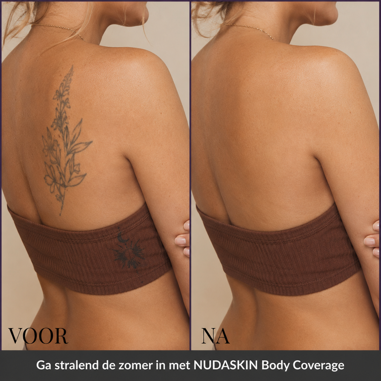 Nudaskin Body Coverage Concealer + Gratis Brush