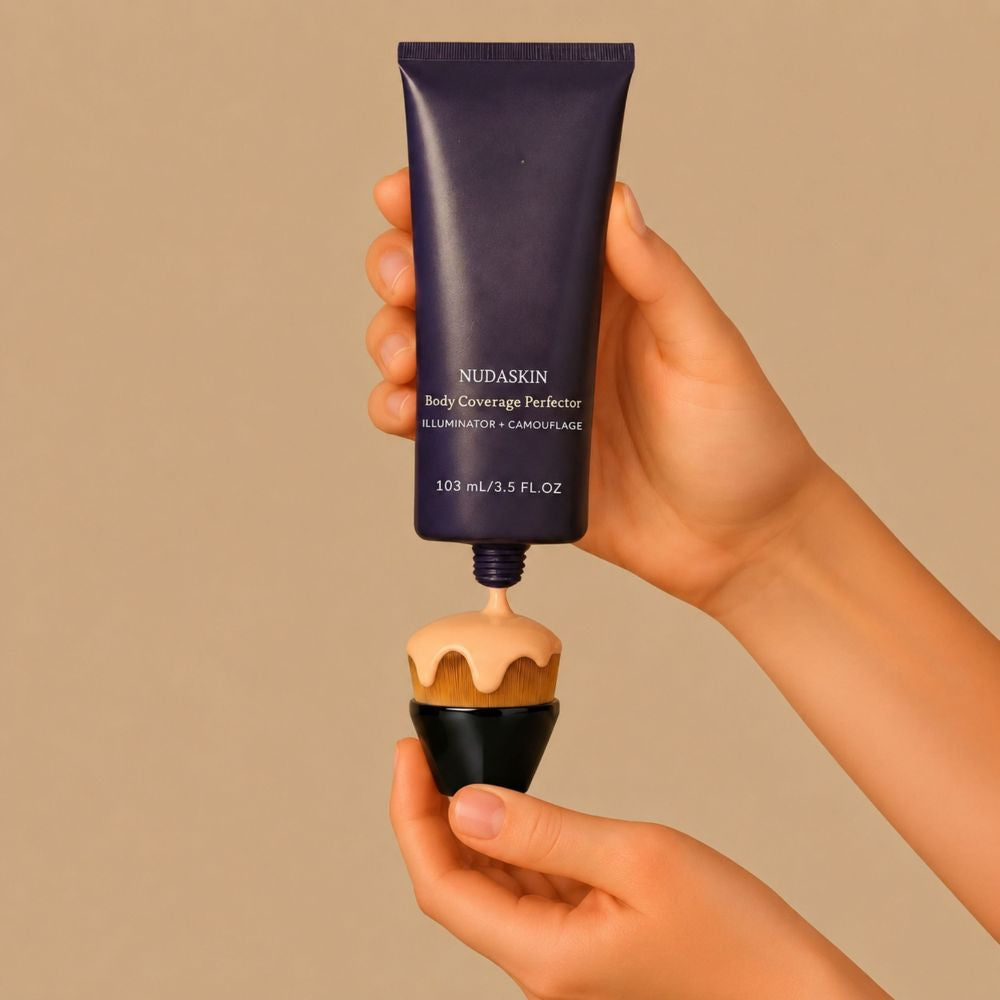Nudaskin Body Coverage Concealer + Gratis Brush