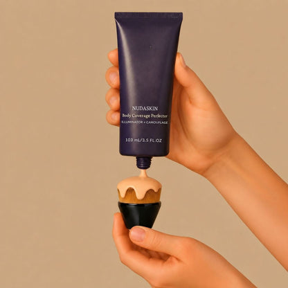 Nudaskin Body Coverage Concealer + Gratis Brush